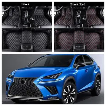 

Car Floor Mats Automobile Foot Mat for LEXUS RX NX UX LX GX Non-slip Custom Leather Luxury Car Accessories Auto Carpet Cover