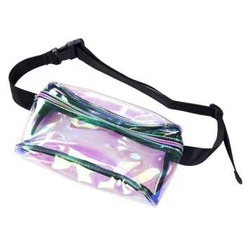 

Women Transparent Purse Laser Clear Small Waist Travel Pouch Bag Colors For Women Fashion Phone Belt Bag Belly Hip