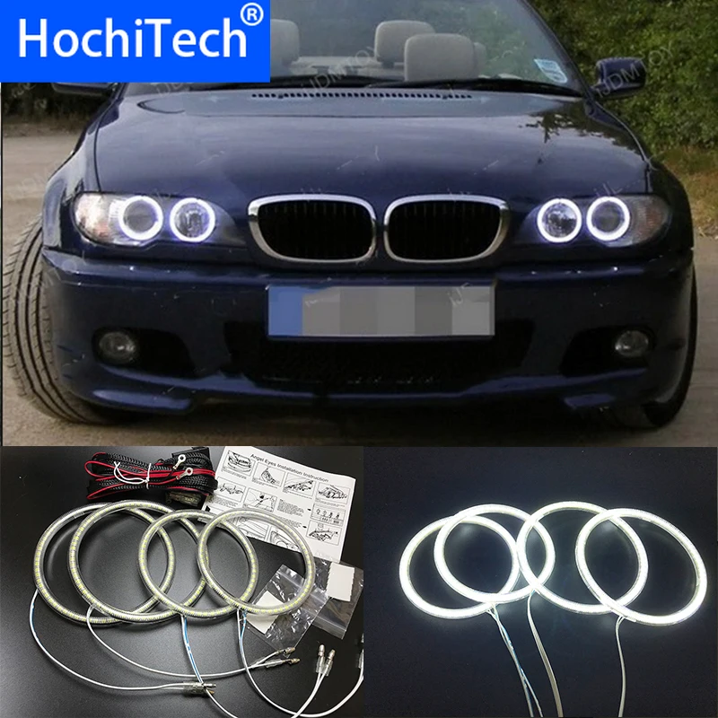 HochiTech ультра яркие красные/зеленые/Белый светодиодный глаза ангела 2500LM 12 В halo