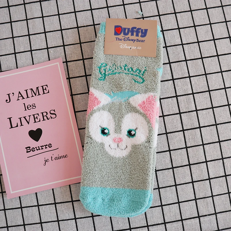 IVYYE медведи Duffy и shelliemay задняя поверхность кварцевых японских аниме теплые носки Повседневное носки зимние Лидер продаж Для женщин леди из хлопка для девочек