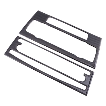 

Car Carbon Fiber Texture AC CD Control Panel Trim fit for BMW 3 Series E90 E92 E93 2005 2006 2007 2008 2009 2010 2011 2012