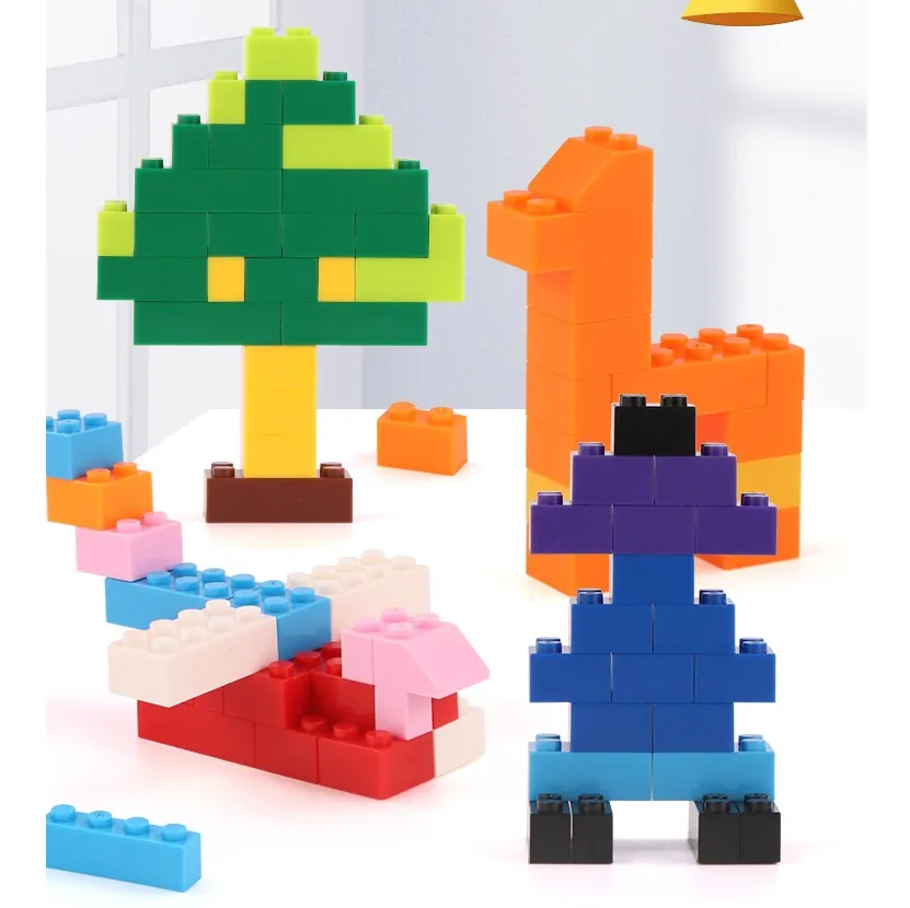 Bulk building blocks toy Spelling brick 500pcs Small particles Compatible with Lego DIY Early education puzzle