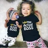 Funny Family Matching T-shirts Daddy Mommy and Me Shirts Baby Bodysuits Cotton Family Look Mother and Kids Outfits Gift Clothes 2