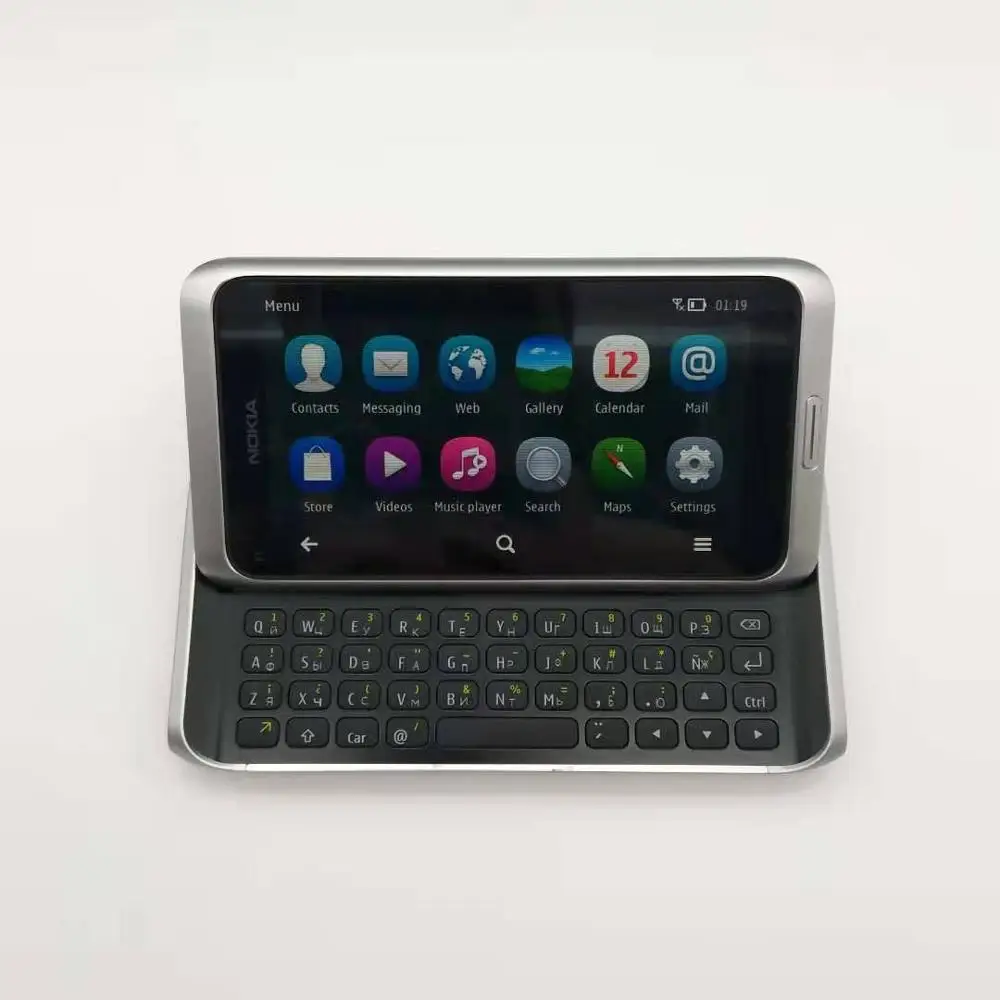  E7 Original Unlocked Nokia E7 Mobile Phone 4.0'inch Camera 8.0MP GPS WIFI 16GB Storange Nokia Smart - 32914813826