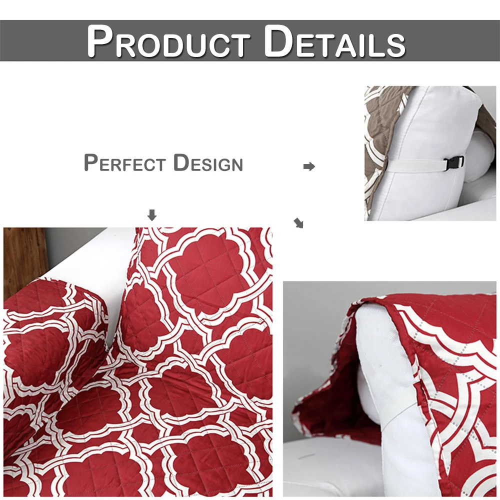 Водонепроницаемый стеганый диван Чехлы для домашних животных диванная ...