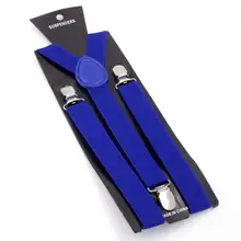 Унисекс повседневные эластичные регулируемые y-образные подтяжки брюки четыре сезона форма ремня, 2,5 см/0,98 дюйма