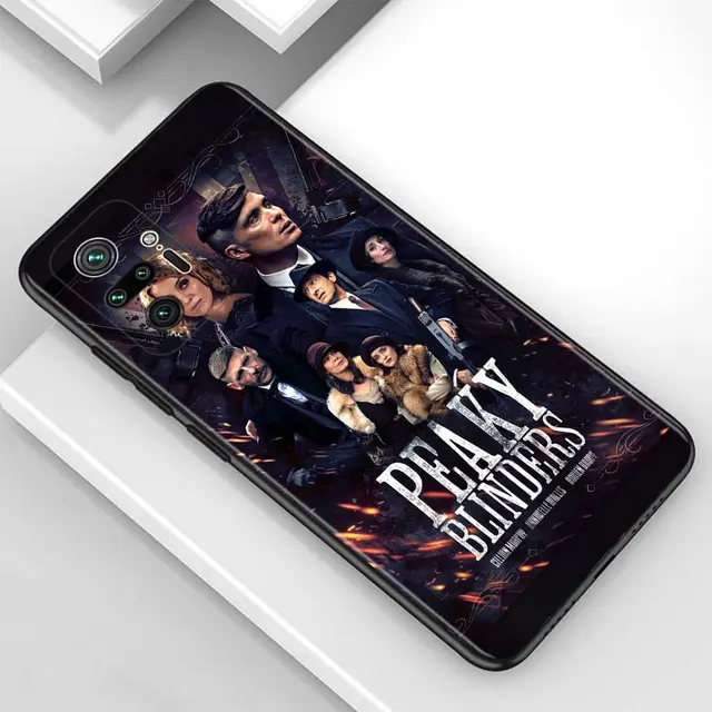 Phone case For Redmi Note 10 Pro Max 9 9s 9t 8t 7 Cover Soft Funda for Redmi K40 Plus 9A 9C 9T Coque Peaky Blinders B10