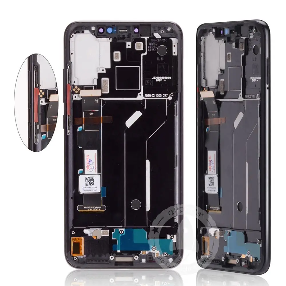 

Original AMOLED LCD For XIAOMI Mi 8 Display Mi8 Touch Screen Digitizer with Frame Replacement Fingerprint Edition