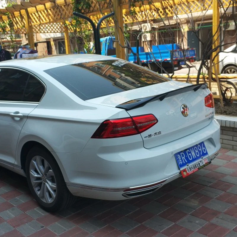 Задний спойлер из углеродного волокна для Volkswagen VW Magotan Passat B7 B8 2012 2018|Спойлеры и
