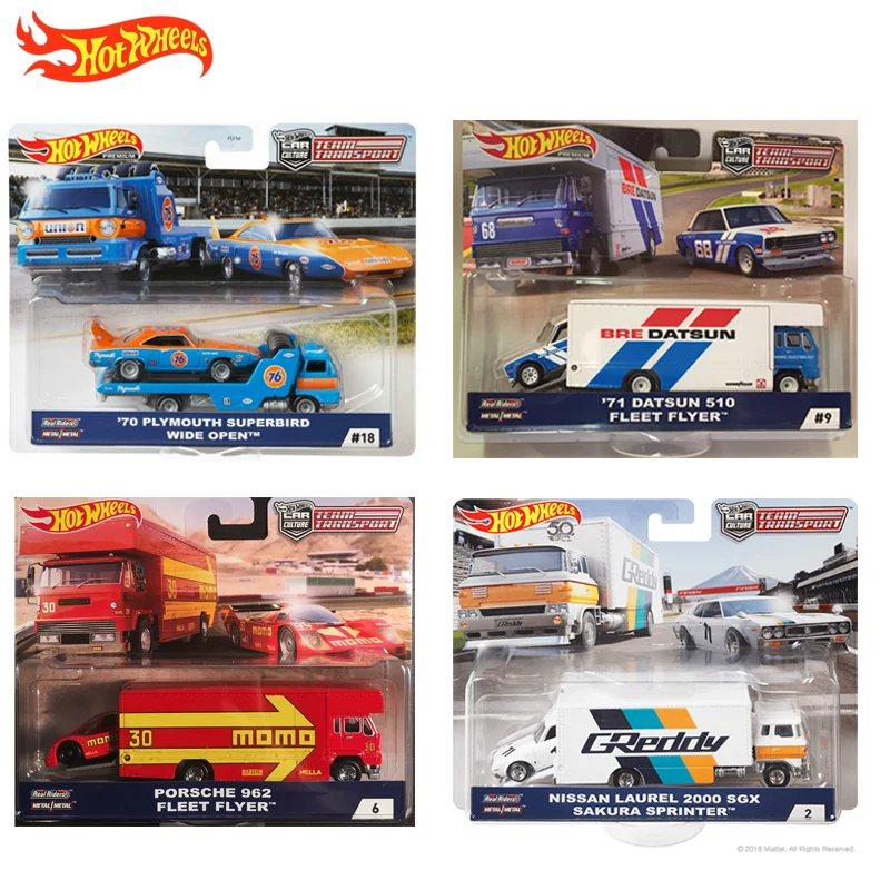 

Original Hot Wheels Transporter Model 1/64 Diecast Transporter Model Car Toy Hot Toys for Children Birthday Gifts Boy Toy