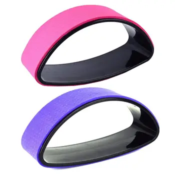 

Yoga Wheel Bent Back Stretch Half-round Natural Cork Solid Fitness Wheel Ring Sturdy Wheel Yoga Training Wheel