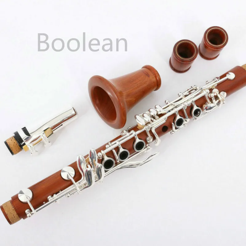 Профессиональный кларнет палисандр Eb ключ кларнет е плоский хороший звук бесплатно чехол