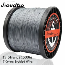 Best Offers Jioudao 12 Strands 1500M Superior PE Braided Fishing Line Japan Multi Colour Saltwater Fishing Weave Wire 40LB 90LB 120LB 205LB Best Offers Jioudao 12 Strands 1500M Superior PE Braided Fishing Line Japan Multi Colour Saltwater Fishing Weave Wire 40LB 90LB 120LB 205LB
