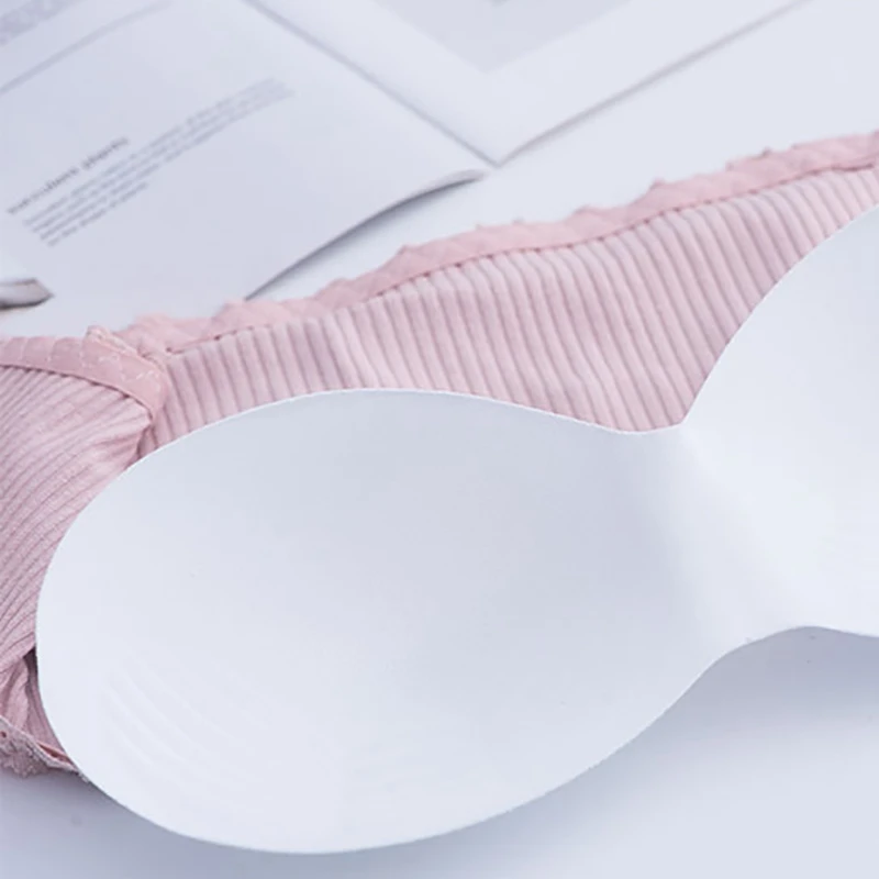 Women Seamless One-piece Tube Tops Strapless Padded Bra Bandeau Tube Top Women Intimates