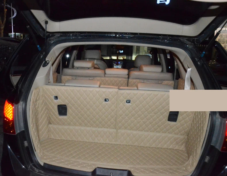 Волокна кожи багажник автомобиля коврик для hyundai Веракрус 2006 2007 2008 2009 2011 2012 2013 hyundai ix55 автомобильные аксессуары