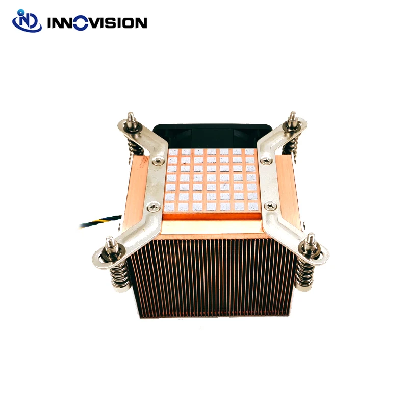2020 Новый LGA1150 1151 1155 1156 сервер медный радиатор для 2U 3U 4u рабочей станции кулер