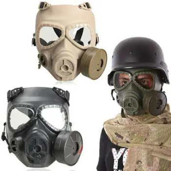 

NEW Respirator Gas Mask Safety Chemical Anti-Dust Filter Military Eye Goggle Set Workplace Safety Protection