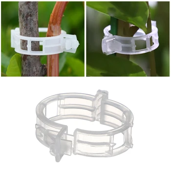 

50/100Pcs Plant Support Clips Hanging Vine Clamps For Plants Vegetable Flower Garden fixing tool Braket