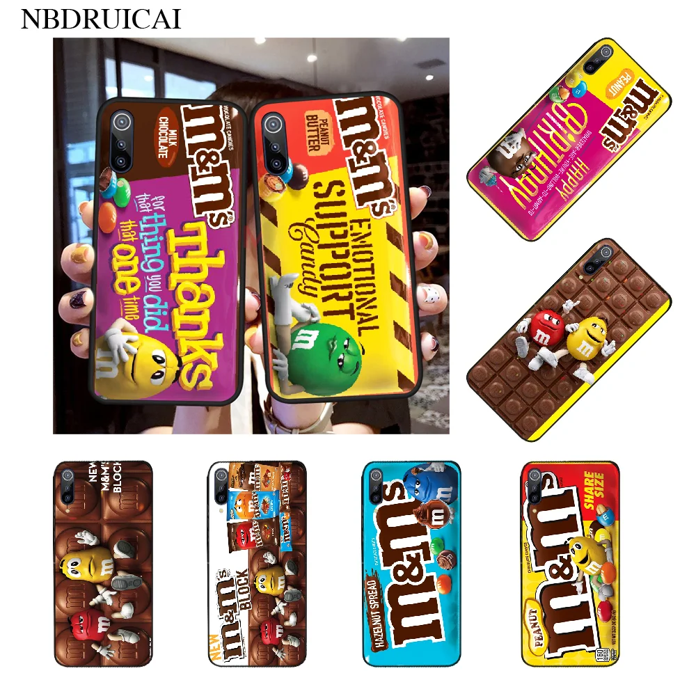 

NBDRUICAI M&Ms Chocolate print Pattern TPU Soft Silicone Phone Case Cover For vivo v11 Pro 2019 X20 X9 Plus X23 x play 6 case