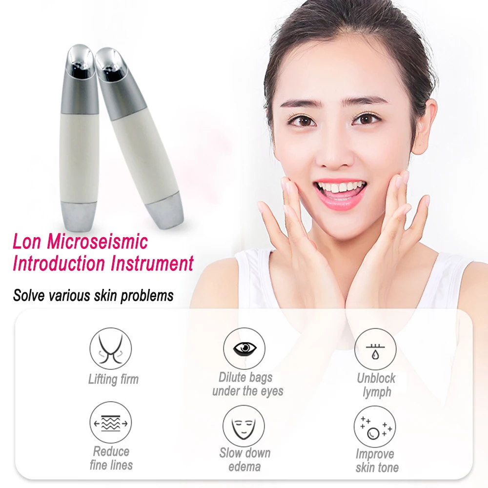 

Iontophoresis Beauty Instrument Facial Care Tools Ultrasound lon Eye Face Lift Facial Beauty Device Skin Care Massager