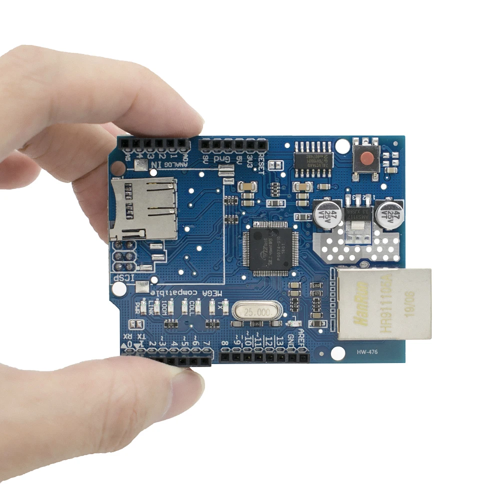 1 шт. щит UNO Ethernet W5100 R3 макетная плата|development board|ethernet shieldboard development |
