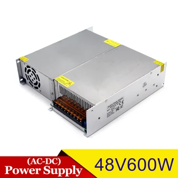 

Regulator Switch power supply DC 48V 12.5A 600W Driver Transformer 110V 220V AC DC48V SMPS For Lighting Stepper Motor Machinery