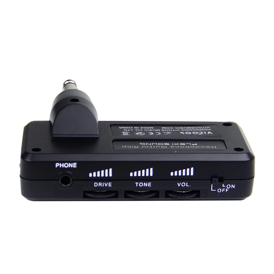 Vitoos PLEXI звуковые гитарные наушники Amp со встроенным аккумулятором