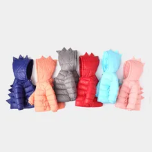 

Boys Jackets Children Winter New Fashion Baby Girls Clothes Long Sleeve With Hooded Cartoon Wind Proof Zipper Coat For 2-6Y