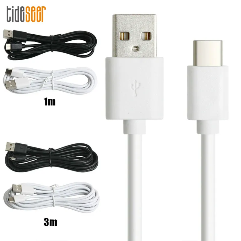 10Pcs Rotonda Cavo Micro Usb Di Tipo C Cavi Per Il Iphone 11 Pro X Xiaomi Redmi Veloce Di Samsung Cavo Di Ricarica 1M 2M 3M Cavo Di Carica Del Telefon