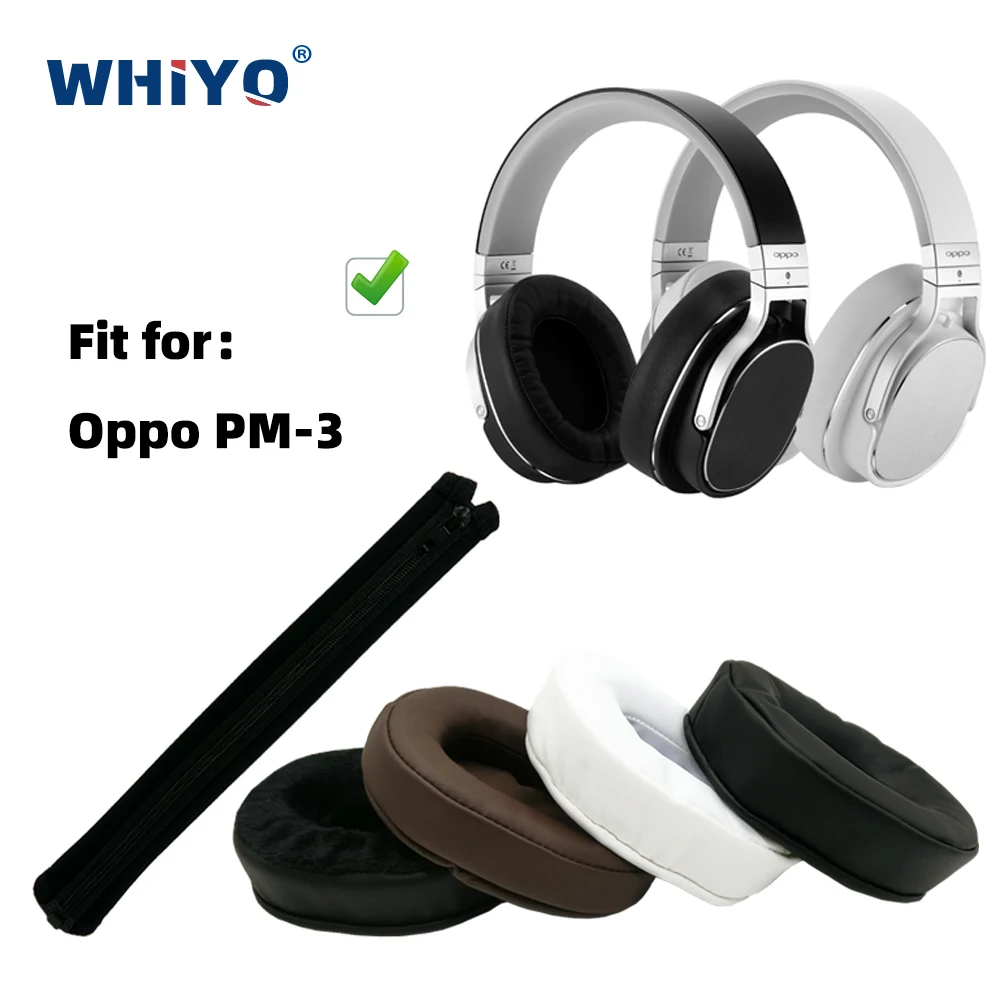 Cuscinetti Auricolari Di Ricambio Per Oppo Pm-3 Pm3 Pm 3 Cuffia Parti Cuscino In Pelle Velluto Paraorecchie Cuffia