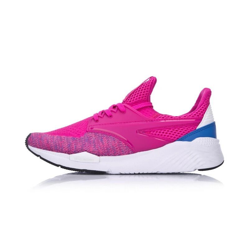 Li-Ning EXCEED/Женская обувь для образа жизни; трендовые кроссовки с подкладкой из пряжи; дышащая Спортивная обувь; AGCM052 YXB056 - Цвет: AGCM052-3G