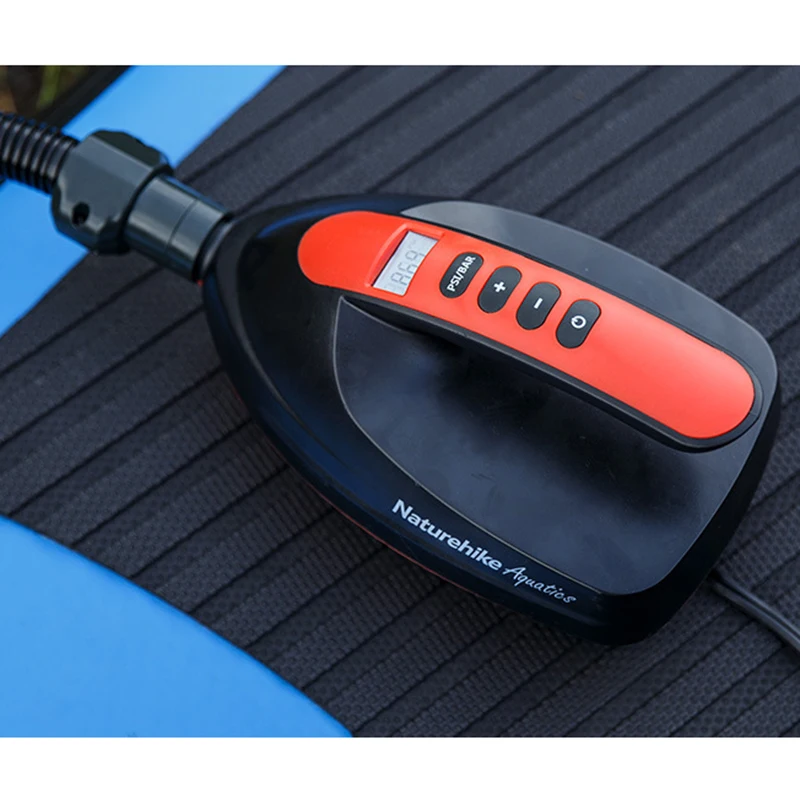 

LCD Electric Inflator Pump Deflate 1pc Compressor Black Rafting Sports Outdoor Accessories