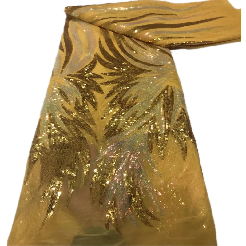 

2022 African Net Lace Fabric High Quality Lace French Mesh Lace Fabric For Wedding Party Dress Sewing jl73-41