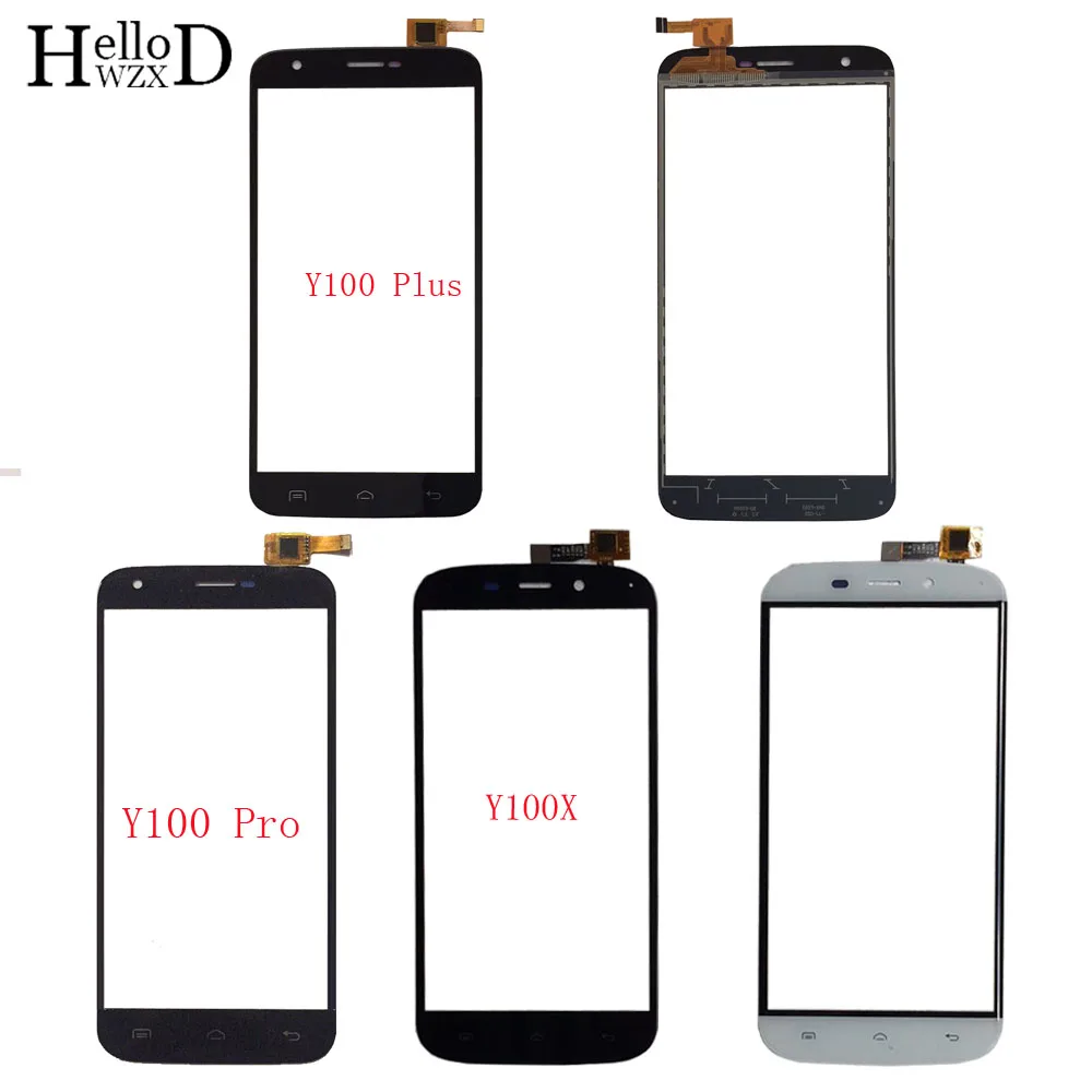 Панель сенсорного экрана Для Doogee Y100 Plus Pro Y100X дигитайзер фронтальное стекло 3 м