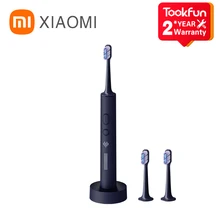 XIAOMI-cepillo de dientes eléctrico XIAOMI MIJIA T700, blanqueamiento de dientes, vibración Sónica, limpieza Oral, pantalla LED inteligente, cepillos ultrasónico