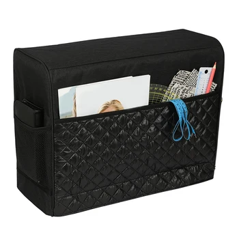 

Quilted Sewing Machine Dust Cover Storage Pockets for Most Standard Singer Brother Machines