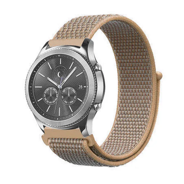 rose pink 27 Ремешок для gear s3 Frontier samsung Galaxy watch 46 мм active 2 huawei watch gt 2 amazfit bip nato ремешок 22 мм ремешок для часов браслет - Цвет ремешка: rose pink 27