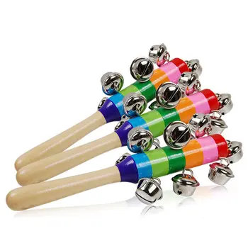 

New Design Baby Rattle Children Kids Funny Handbells Developmental Toy Bed Bells Funny Educational Mobiles Toys For Newborn Gift