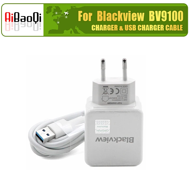 Оригинальное зарядное устройство USB для Blackview BV9100 с европейской вилкой 5 В