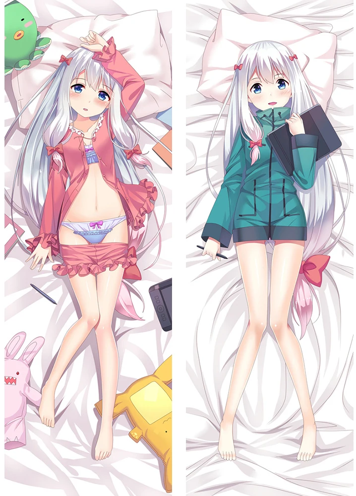 Аниме "eromanga-Sensei" Sagiri Izumi& Muramasa Senju отаку Dakimakura тела подушку Чехол Крышка обниматься тела Чехол