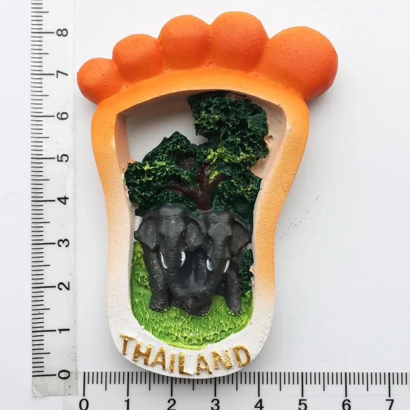 タイの観光客のお土産クリエイティブなフットプリントパジャヤパン