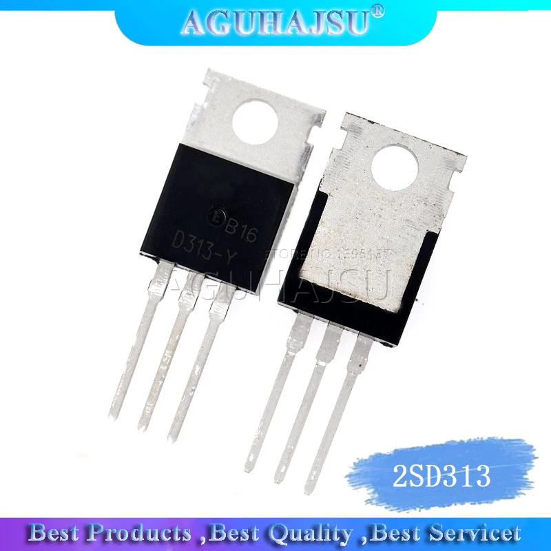 10pcs/lot D313 transistor 2SD313 TO 220 original authentictransistors