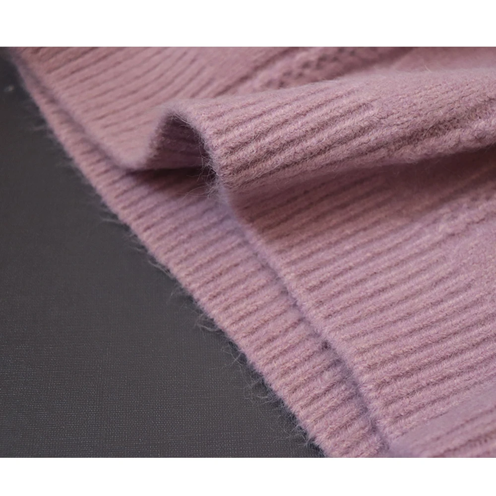 Werynica свитер женский модный вязаный свитер из смеси на основе кашемира высокое качество женские Топы осень зима водолазка пуловеры