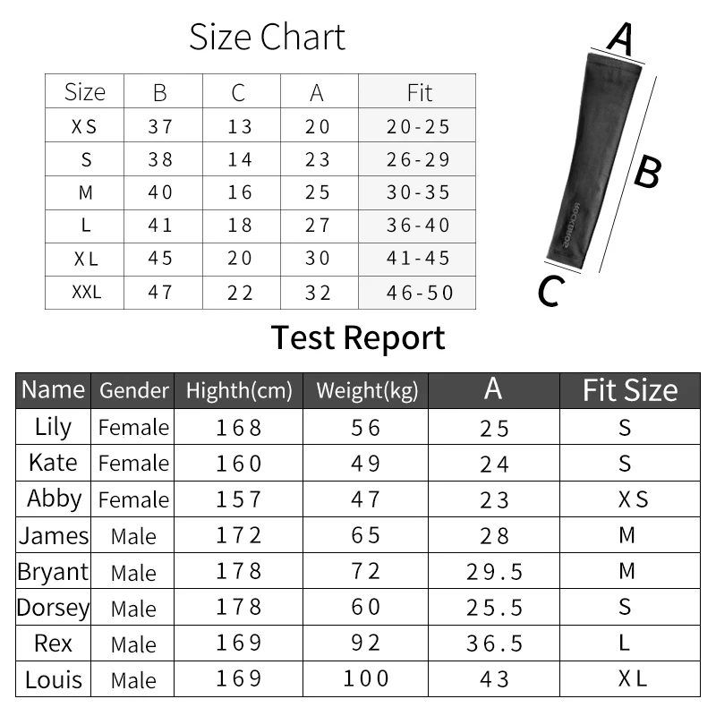 ROCKBROS Ice Fabric Cycling Arm Sleeve Warmers Basketball Sleeve Running Arm Sleeve Bicycle Arm warmers Camping Summer Sports 6