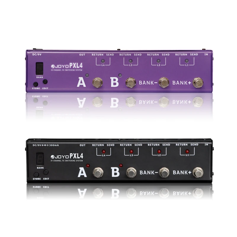JOYO Guitar программируемый PXL8 PXL4 PXL Live Pro педаль эффектов для электрогитары Looper