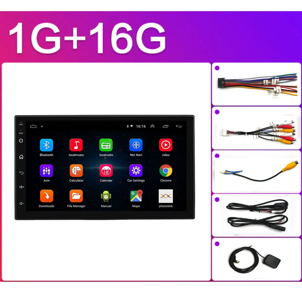 Comprar Autoradio 2 din Android coche Radio HD 7 \