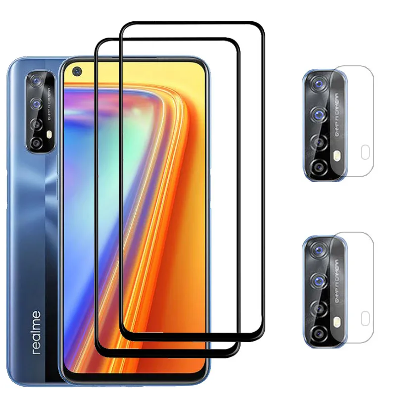 9D Tempered Glass For Realme7 7 pro Glass Realme 7pro Screen Protector Phone Safety Front Glasses Realme 7 7 5g Protective Film