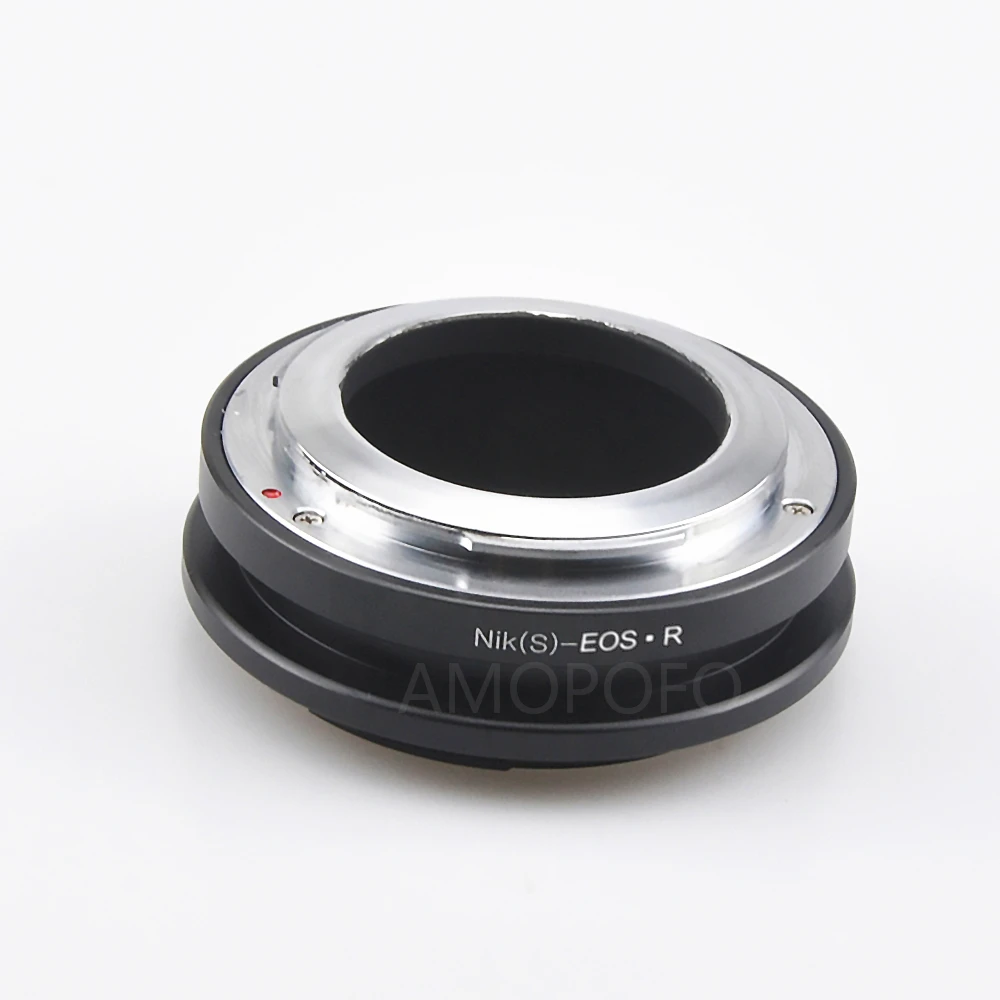 Ai S Per Eos R Lens Adattatore, Compatibile Con Per Nikon S/Contax Rf (Esterno A Baionetta) Rangerfinder Lens Per E Per Canon Eos R Full Fa
