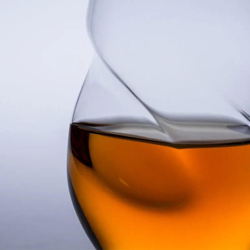 Американский творческий двойной спираль старомодный стакан для виски художественное моделирование Виски Chivas бокал для вина es Tumbler амулеты