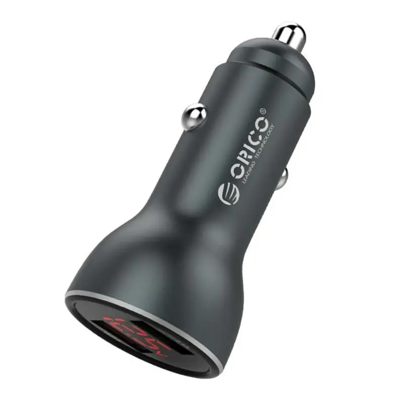ORICO UPF-K2 Mini Dual USB Автомобильное зарядное устройство для iPhone X XS Mas 11 Pro 30 Вт быстрая зарядка автомобильное зарядное устройство для телефона samsung huawei Xiaomi